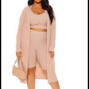 Fashion Nova 3-piece lounge set